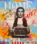 No Place Like Evidence Original Art Canvas